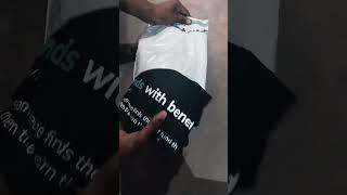 unboxing my new (T-shirt) from Groww #proudToGroww # Invest #stock #market #shorts #short #mutual