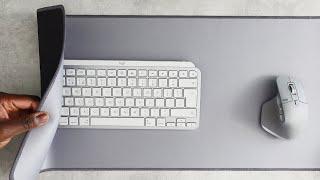 The Logitech Desk Mat - The perfect companion to your office work space