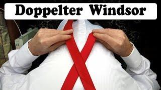 Krawatte binden - Doppelter Windsor Krawattenknoten