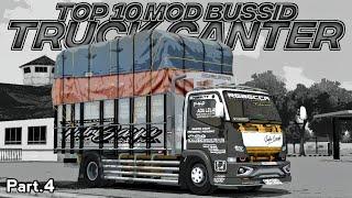 TOP 10 MOD TRUCK CANTER Part.4 TERBARU SUPER DETAIL SUSPENSI REAL | MOD BUSSID