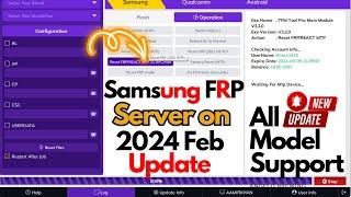 Samsung FRP Server ON * TFM Pro vs Online Must Tool New Update 2024