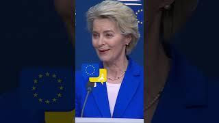 #VonderLeyen #EUdebates #Ukraine #Moldova #Georgia #Bosnia #Balkans #Albania #NorthMacedonia