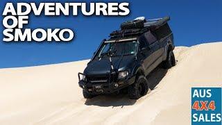 Adventures Of Smoko - Ford Ranger 300mm chassis extension 170hp 3” with a cat and hi flo muffler