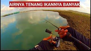 MANTAP..!!!! Mancing Di Laut Yang Airnya Tenang Seperti Danau - mancing mania bali