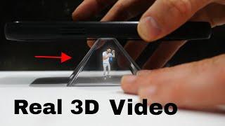 Real 3D Projections That You Can Touch!