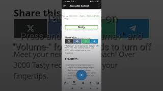 Accessible Android very useful application for every blind user Technology lovers     –