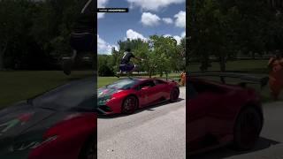 iShowSpeed Banned for Jumping over Cars Speeding Toward Him #Shorts