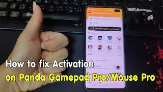 (Mini-guide) How to fix Activation on Panda Gamepad Pro/Mouse Pro