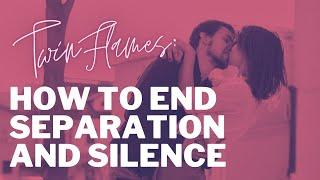 Why Won't My Twin Flame Contact Me! Why?  How To End Separation And Silence ️