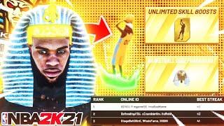 I WON BASKETBALL GODZ THE HARDEST EVENT IN NBA 2K21 AND WON UNLIMITED SKILL BOOST!