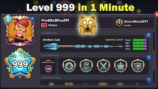 I got level 999 in 1 Minute  6 Balls in 1 Shot  Pro 8 ball pool