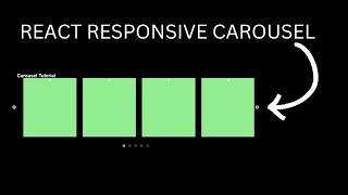 RESPONSIVE REACT CAROUSEL USING REACT SLICK