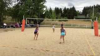 Allie Andrew 2021 sand vs 18s