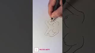 draw sexy girl part 1 /hot girl drawing #art #artist #trending #trendingshorts #youtubeshorts