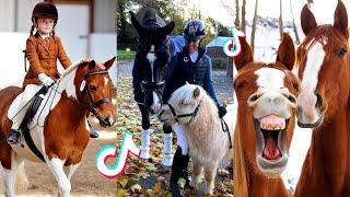 The Cutest HORSES - Equestrian TikTok Compilation #51