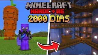 SOBREVIVÍ más de 2000 DÍAS en Minecraft Hardcore [PELICULA COMPLETA]