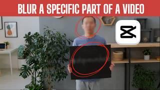 Blurring a Specific Part of a Video in CapCut PC | Step-By-Step Guide Tutorial