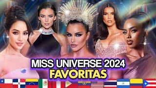 FAVORITAS a GANAR en Miss Universo 2024 