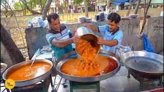 Dwarka Most Viral Crane Wala Changezi Chicken Bulk Making Rs. 150/- Only l Dwarka Street Food