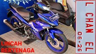 Walkaround Yamaha MX King [T-150] Active Blue (2021) - Indonesia