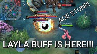 BUFFED LAYLA IS HERE!!! | MLBB Update