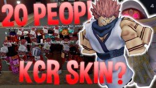 [YBA] 20 PEOPLE ATTEMPT KCR SKIN...