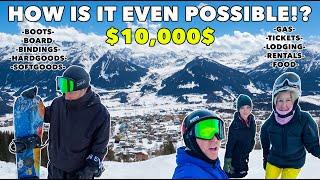 How Much $$$ Does It Cost A Family to Ski in 2025!?