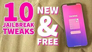 10 JAILBREAK TWEAKS - NEW & FREE (Taurine jailbreak on iOS 14.3)