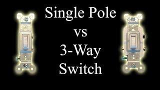 Single Pole vs 3-Way Switch in Under 3 Minutes