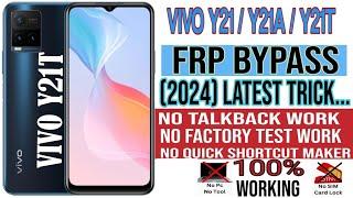 Vivo y21 y21a y21t frp bypass latest update / Vivo Y21T Frp Bypass Android 13 New Method 2024