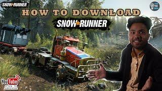 SNOW RUNNER || BEST OFF ROAD DRIVING GAME || THE TEJ TECH