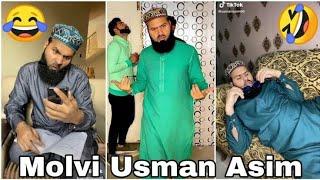 Usman Asim : Malik Usman New Tiktok Viral Videos |  Molvi Usman Tiktok Funny || Part 2