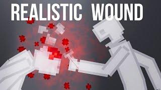 New Update 1.24 beta Realistic wound fight - People Playground 1.24 beta