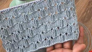 Yeni Başladım Kolay İki Şiş Örgü ModeliKnitting Crochet