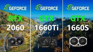 RTX 2060 vs GTX 1660 Ti vs GTX 1660 SUPER Test in 9 Games