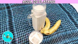 AGUA De PLATANO Estilo La Michoacana | Agua De Banana #cocinandoconmama