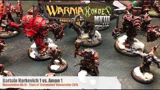 Warmachine MkIII Battle Report Ep 22 - Menoth (Amon1) vs. Khador (Harkevich1)