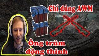 PUBG Vietsub | chocoTaco trở thành ông trùm động thính khi chỉ dùng 2 khẩu AWM hốt top 1 cực bá