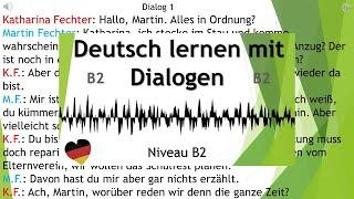 Dialoge B1 - B2 | Deutsch lernen durch Hören | 2 |