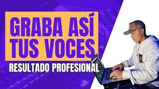 Cadena Para Grabar Voces Profesionales || Principiantes y Avanzados