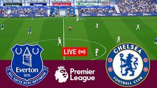 [LIVE] Everton vs Chelsea Premier League 24/25 Full Match - Video Game Simulation