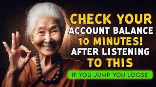 CHECK YOUR BANK ACCOUNT 10 MINUTES AFTER YOU HEAR THIS! UNEXPECTED MONEY | Buddhist teachings