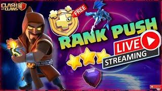 September Season Hard Push  | Live Base Visiting | Clash Of Clan Live