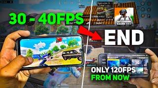 BGMI 120 FPS REVOLUTION! Is This the End of 30-40 FPS Players?