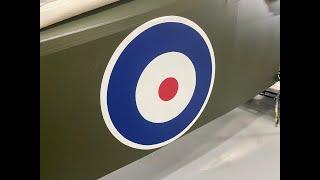 Sopwith Camel bottom wing covering Part 2