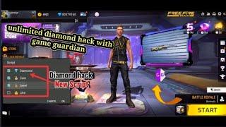  free fire unlimited diamond hack with game guardian || diamond hack|| without paytm atm