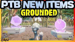 GROUNDED Make It And Break It Update PTB Additions! New Gizmos! Strange Spore And Trinket Change!