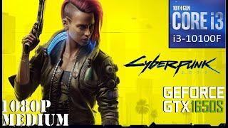 Cyberpunk 2077 On Intel i3 10100F + Zotac GTX 1650 Super, Medium Settings, 1080p