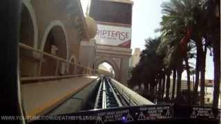 Speed The Ride On-ride Front Seat (HD POV) Sahara Hotel & Casino Nascar Cafe Las Vegas