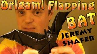 Origami Flapping Bat